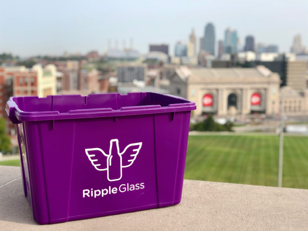 Ripple Glass Home Tote